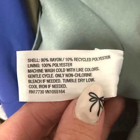 🍋 A New Day Muted Green Blazer, XS - Picture 4 of 4